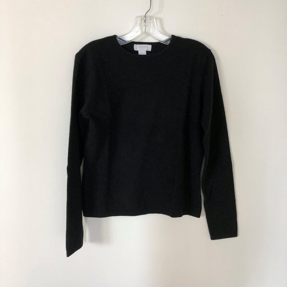 Marshall Field's Sweaters - Marshall Field’s Crew Neck 100% Cashmere Sweater – Color Black – Size: S